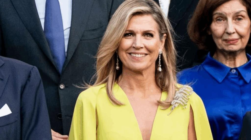 Máxima's imitatie van Trump