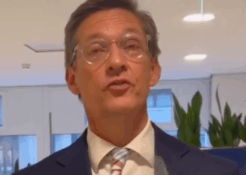 foto van Joost Eerdmans met zijn schoonzoon