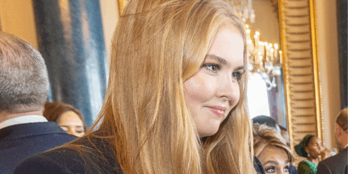 prinses Amalia gewichtsverlies